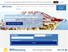 Tablet Screenshot of pangea-network.com